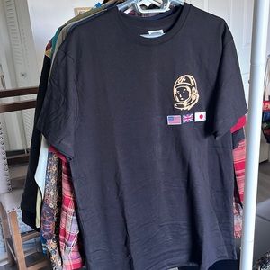 BBC Graphic Tee with embroidered patches